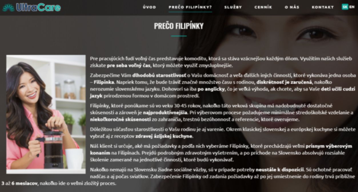 Zdroj: UltraCare.sk/Sexistický kix