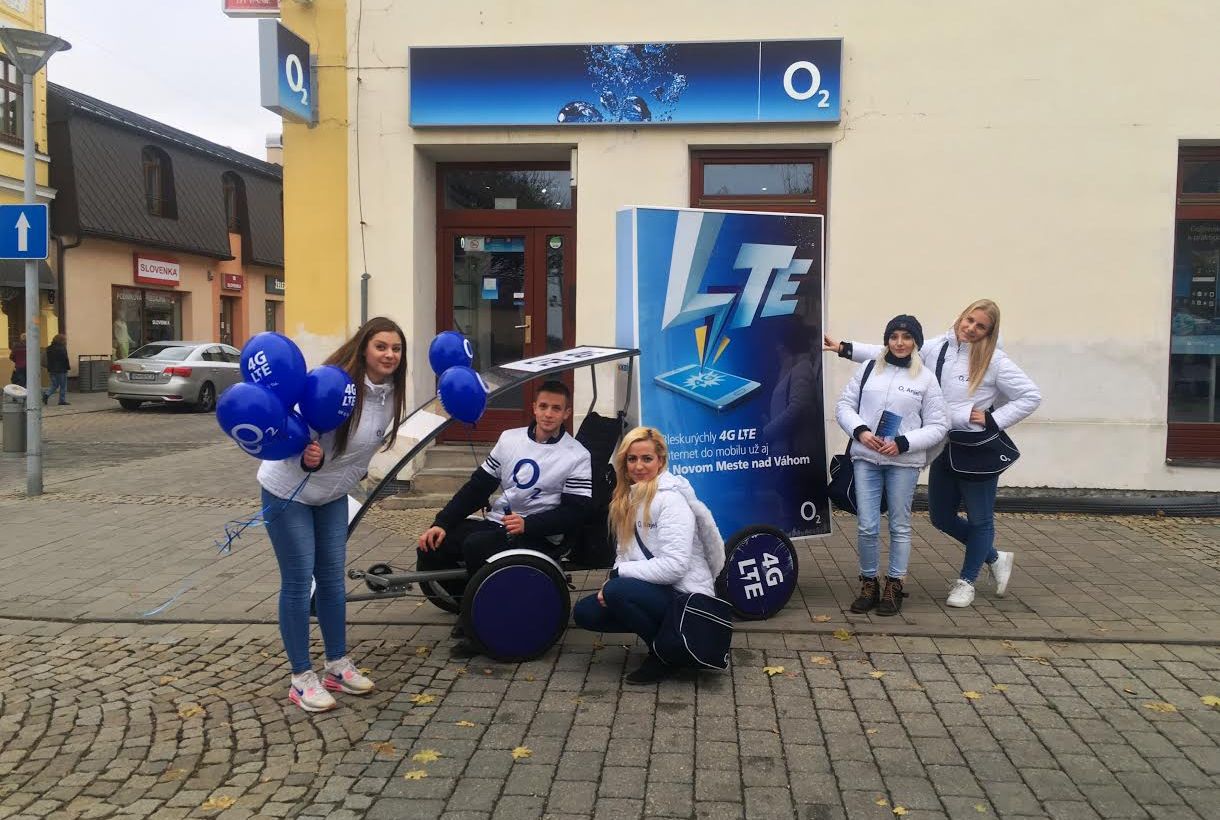 Promobike a anjelici v uliciach. Foto: Keis Media Bratislava
