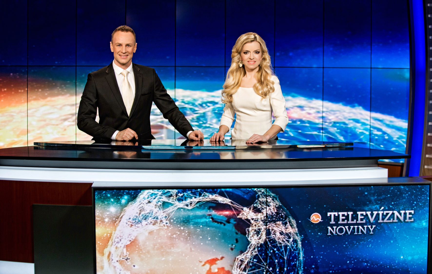 Pôvodné štúdio Televíznych novín   Foto: Markíza