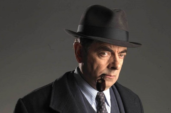 Predstaviteľ Mr. Beana stv&aacute;rni komis&aacute;ra Maigreta