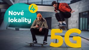 4ka pokračuje v roz&scaron;irovan&iacute; r&yacute;chlej 5G siete. Vysk&uacute;&scaron;ajte, či je aj u v&aacute;s