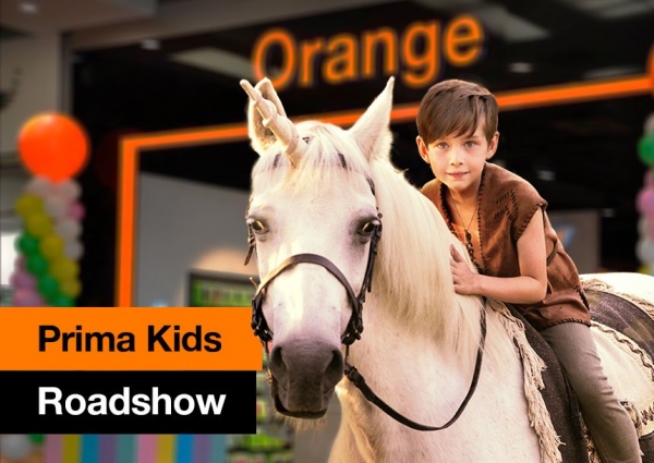 Orange poz&yacute;va do svojich predajn&iacute; na Prima Kids Roadshow s Lenovom