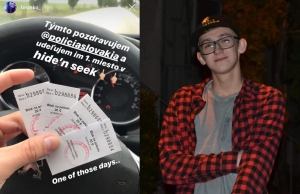 Vysmieval sa pol&iacute;cii na Instagrame, pol&iacute;cia mu to vr&aacute;tila (FOTO)