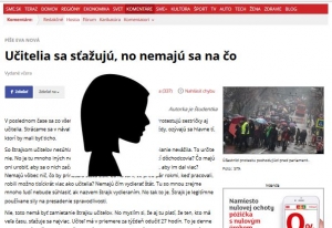 Kto sa skr&yacute;va za podozrivou koment&aacute;torkou SME Evou Novou? Nevie to ani SME