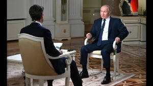 Putinovo interview bolo ruskou zvl&aacute;&scaron;tnou oper&aacute;ciou, mysl&iacute; si ukrajinsk&aacute; rozviedka (VIDEO)