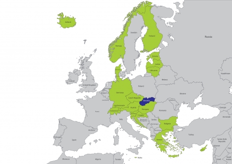 MAPA: 19 krajín, s ktorými má Slovensko otvorené hranice