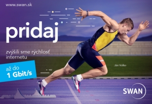 Optick&yacute; Giga internet od SWANu je r&yacute;chlej&scaron;&iacute;, než v&scaron;etci u v&aacute;s doma!
