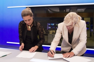 Iveta Radičov&aacute; podp&iacute;sala memorandum so &scaron;&eacute;fkou TA3