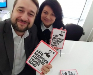 Martinus a Panta Rhei pred&aacute;vaj&uacute; knihu statusov Ľubo&scaron;a Blahu s v&yacute;strahou