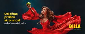 Zdrav&eacute; sebavedomie namiesto pr&iacute;li&scaron;nej skromnosti, vyz&yacute;va BILLA v pokračovan&iacute; kampani o kvalite