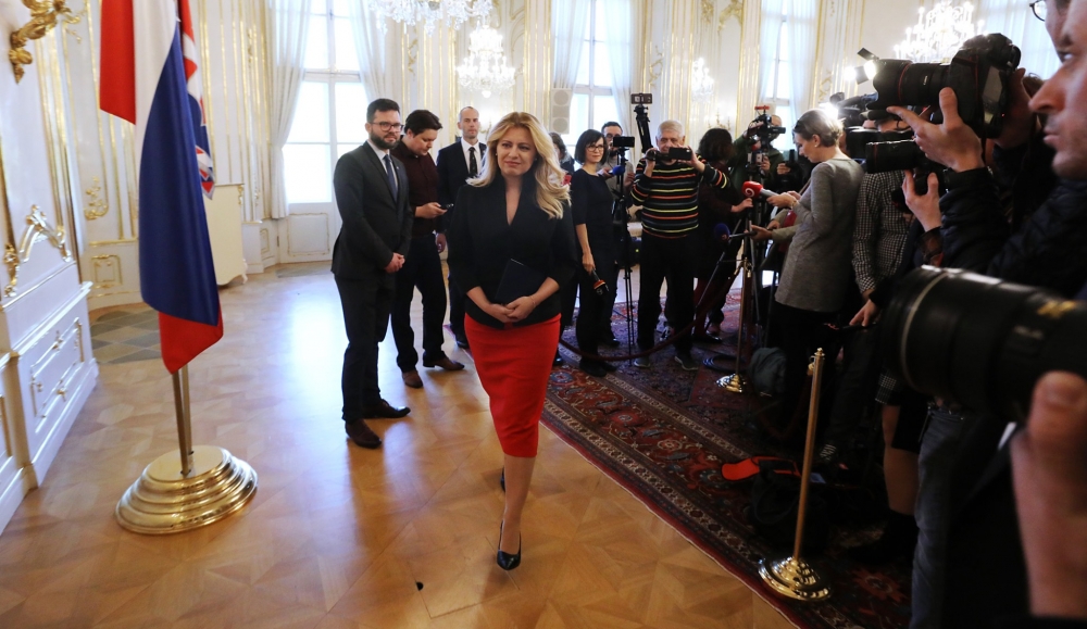 Vyhl&aacute;senie Zuzany Čaputovej k parlamentn&yacute;m voľb&aacute;m 2020 (VIDEO)