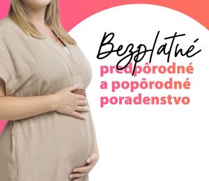 V&scaron;ZP sp&uacute;&scaron;ťa bezplatn&eacute; predp&ocirc;rodn&eacute; a pop&ocirc;rodn&eacute; poradenstvo