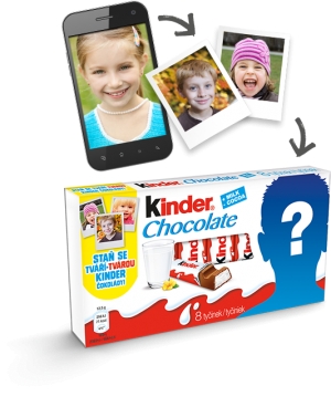 Na obale Kinder čokol&aacute;dy sa m&ocirc;že objaviť fotka v&aacute;&scaron;ho dieťaťa