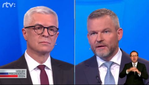 Cel&yacute; posledn&yacute; predvolebn&yacute; duel Korčok vs. Pellegrini na RTVS (VIDEO)