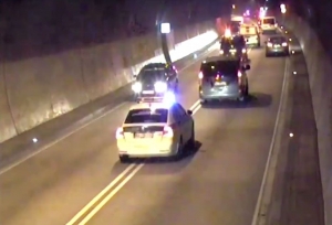 N&aacute;rodn&aacute; diaľničn&aacute; spoločnosť zverejnila z&aacute;bery na nehody v tuneloch