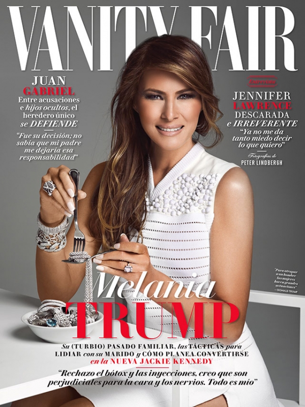 Na ob&aacute;lke novej mexickej Vanity Fair je Melania Trumpov&aacute;