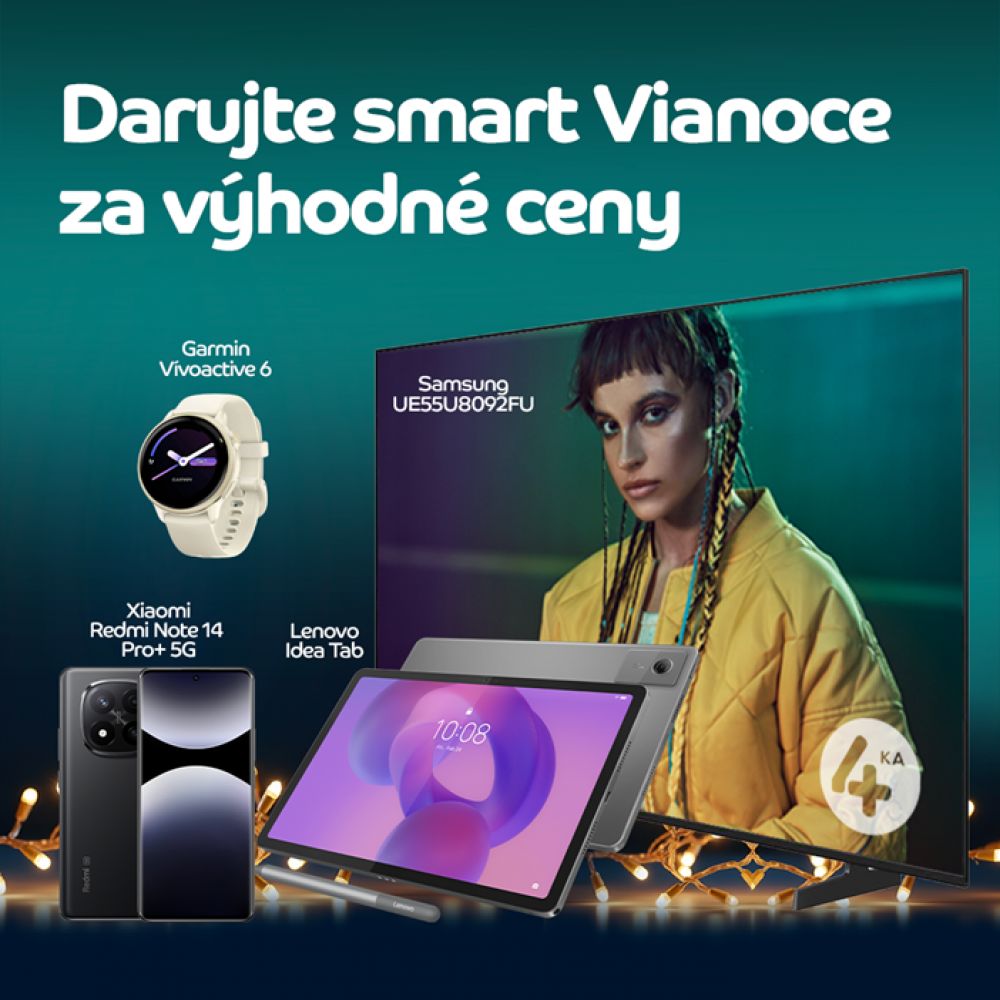 4ka roz&scaron;iruje svoju hardv&eacute;rov&uacute; ponuku a ponech&aacute;va benefity: Z&aacute;kazn&iacute;ci z&iacute;skaj&uacute; na Vianoce bonusy a extra zľavy k pau&scaron;&aacute;lom
