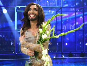 Eurov&iacute;ziu vyhrala bradat&aacute; Conchita Wurst