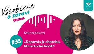 Katar&iacute;na Ko&scaron;čov&aacute;: Depresia je choroba, ktor&uacute; treba liečiť