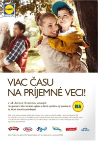 Nov&aacute; kampaň Lidlu: Viac času na pr&iacute;jemn&eacute; veci