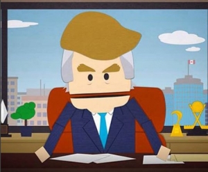 Seri&aacute;l Mestečko South Park nechal brut&aacute;lne zavraždiť Donalda Trumpa