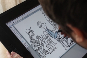 Pozrite sa, ako Shooty kresl&iacute; karikat&uacute;ru