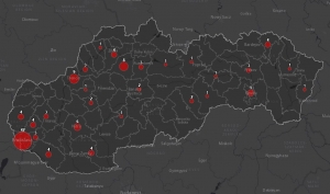 Na online mape Slovenska m&ocirc;žte sledovať, ako sa koronav&iacute;rus u n&aacute;s &scaron;&iacute;ri (VIDEO)
