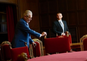 Milo&scaron; Zeman vyst&uacute;pi s telev&iacute;znym prejavom