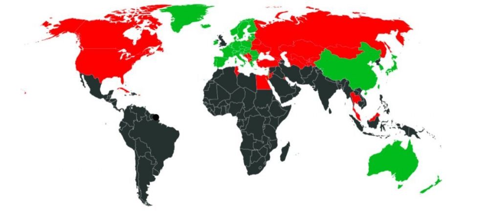 Od pondelka plat&iacute; CESTOVN&Yacute; SEMAF&Oacute;R. Krajiny s&uacute; rozdelen&eacute; do troch skup&iacute;n s t&yacute;mito pravidlami (MAPA)