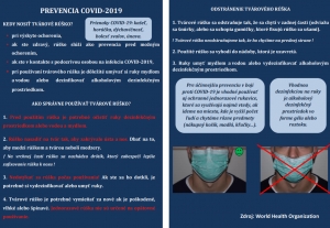 POZOR, nosenie r&uacute;&scaron;ok je oddnes povinn&eacute;, prin&aacute;&scaron;ame podrobnosti (FOTO)