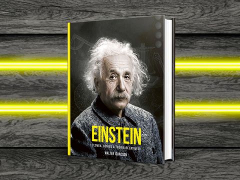 &Scaron;pičkov&yacute; autor životopisov Walter Isaacson a&nbsp;jeho Einstein