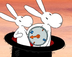 Maskotmi MS v hokeji bud&uacute; Bob a Bobek