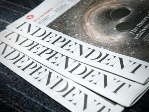 Britsk&yacute; The Independent vy&scaron;iel dnes naposledy na papieri