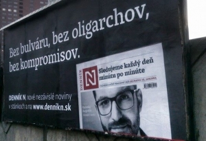 Bez bulv&aacute;ru a bez oligarchov - Denn&iacute;k N m&aacute; v uliciach kampaň
