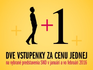 SND prich&aacute;dza s obľ&uacute;benou akciou 1+1