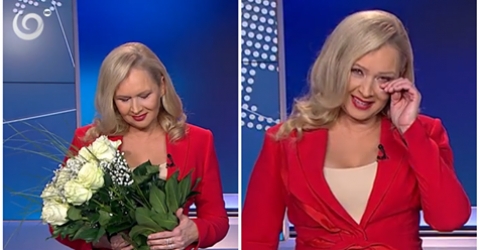 Takto emotívne vyzerala rozlúčka televízie s Adrianou Kmotríkovou (VIDEO)