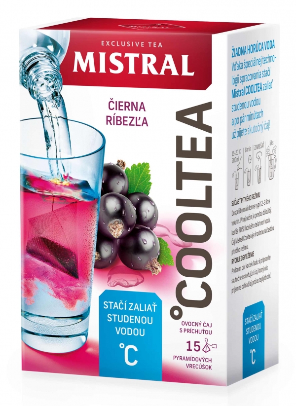Čaj MISTRAL zalievan&yacute; studenou vodou