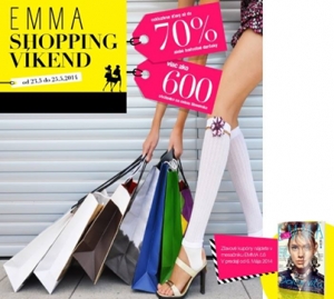  Emma shopping v&iacute;kend bude koncom m&aacute;ja