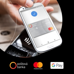 Klienti Po&scaron;tovej banky m&ocirc;žu od dnes platiť mobilom