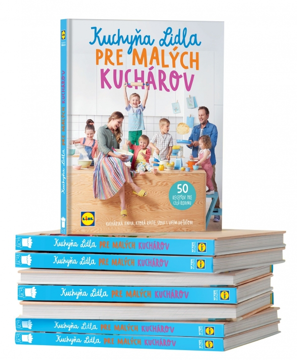 Lidl prich&aacute;dza s knihou Kuchyňa Lidla pre najmen&scaron;&iacute;ch. Ako ju m&ocirc;žete z&iacute;skať?