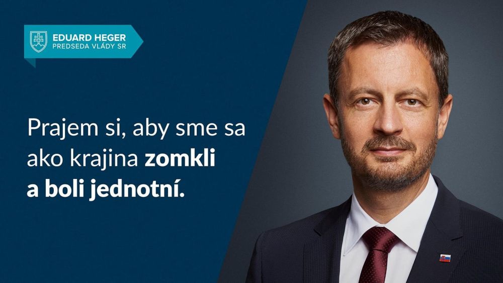 Eduard Heger na facebooku zverejnil svoj novoročný príhovor