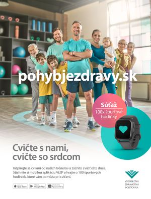 V&scaron;ZP svoj reklamn&yacute; priestor venuje podpore pohybu. V r&aacute;mci prevencie chce rozh&yacute;bať Slovensko (VIDEO)