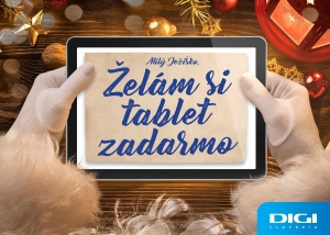 Pr&eacute;miov&eacute; Vianoce: DIGI rozd&aacute;va 1500 tabletov a ďal&scaron;ie darčeky