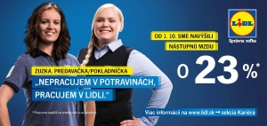 Lidl zvy&scaron;uje mzdy a inovuje svoj zamestn&aacute;vateľsk&yacute; imidž