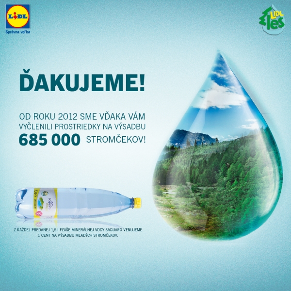 V Lidl lese pribudne ďal&scaron;&iacute;ch 185 000 stromčekov