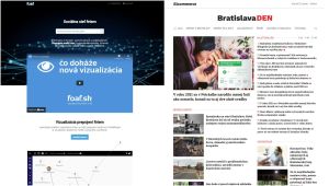 Soci&aacute;lna sieť firiem FOAF.sk a Bratislavsk&yacute; internetov&yacute; denn&iacute;k BratislavaDen.sk redizajnovali weby. Takto vyzeraj&uacute; nov&eacute; grafiky &rarr;