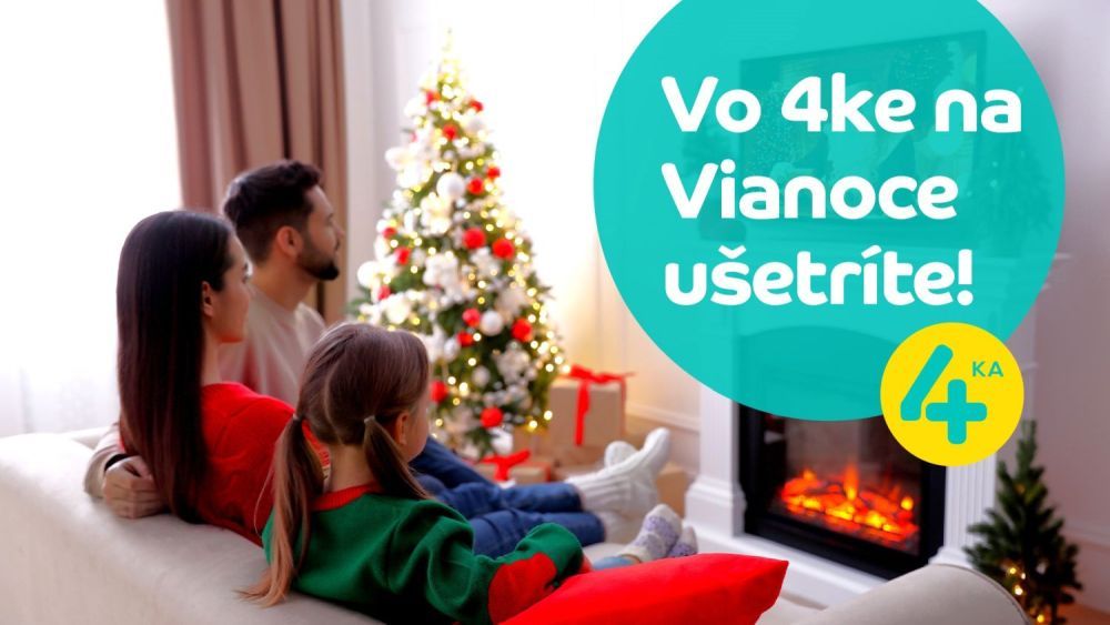 Vianoce vo 4ke: Zľava na pevn&eacute; aj mobiln&eacute; služby a kopec zariaden&iacute;