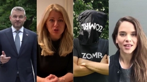Čaputov&aacute;, Pellegrini, Zomri či Sajfa sa ocitli spolu v predvolebnom spote (VIDEO)