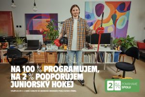 Iniciat&iacute;va Pom&aacute;hame spolu o pozit&iacute;vach 2% pon&uacute;ka pri novej kampani vizu&aacute;ly aj vide&aacute; (VIDEO)