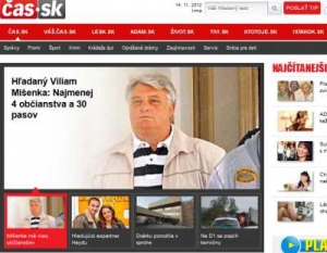 Čas.sk m&aacute; nov&yacute; dizajn